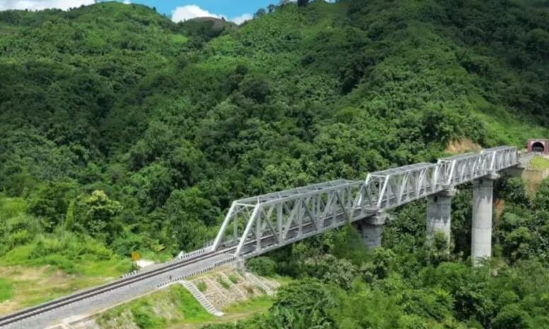 26 साल बाद मिजोरम मे चलेगी ट्रेन, जंगल पहाड़ो पर बनायी ऐतिहासिक परियोजना