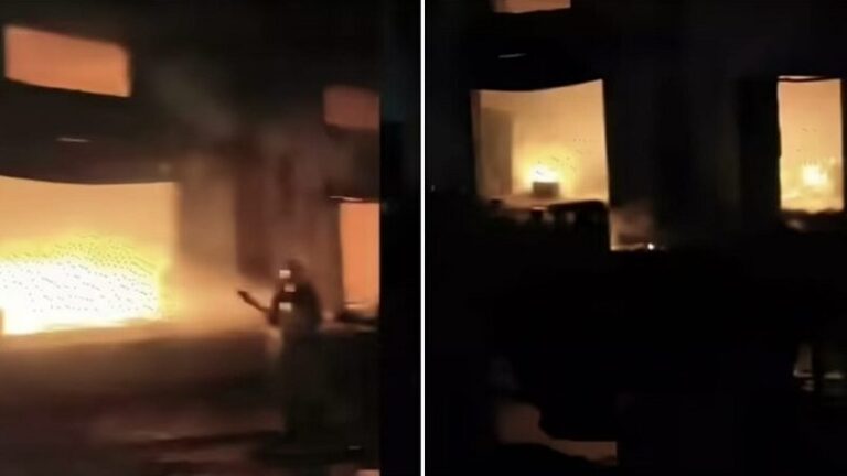 इंदौर से थिनर गोदाम में भीषण आग.... दीए से उठी चिंगारी ने लिया भयावह रूप, हादसे में दो की मौत