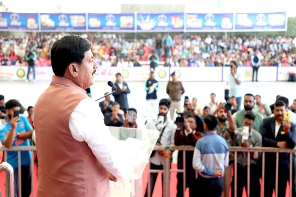 मुख्यमंत्री डॉ. यादव :  खेल हमारी संस्कृति का प्रमुख पक्ष, हमने बनाया है खेलों को शिक्षा पाठ्यक्रम का हिस्सा 