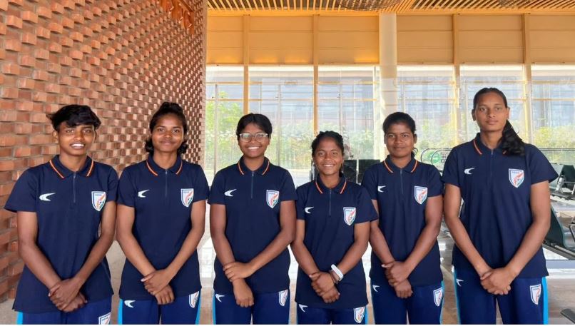 भारतीय फुटबॉल टीम में झारखंड की 6 बालिका खिलाड़ी शामिल