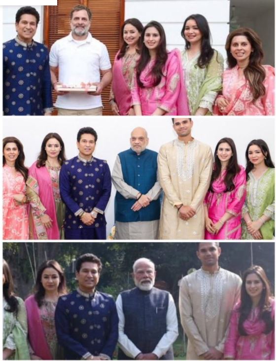 राष्ट्रपति से प्रधानमंत्री तक&mdash;तेंदुलकर परिवार ने दिया विवाह का आमंत्रण