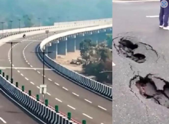 पहली बारिश में धंसा दिल्ली-देहरादून एक्सप्रेसवे, NHAI का बड़ा एक्शन; अफसरों को नोटिस, दो अधिकारी सस्पेंड