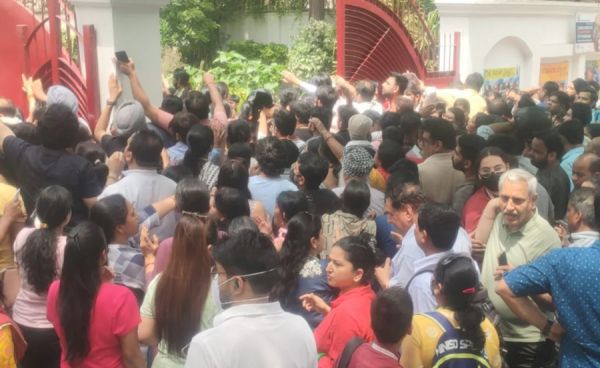 राजधानी के स्कूल में बम की खबर से मचा हड़कंप... खाली कराया गया पूरा स्कूल... बम स्क्वाड के साथ पहुंची पुलिस