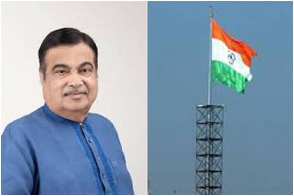 अटारी में आज फहरेगा  418 फीट ऊंच तिरंगा.... पाकिस्तान से नजर आएगा... गडकरी करेंगे ध्वजारोहण