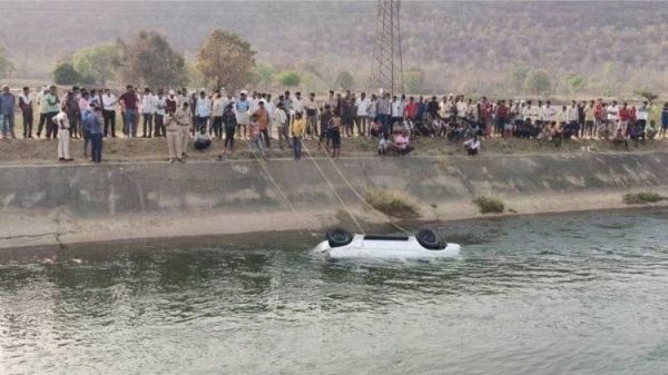 Accident: अनियंत्रित होकर नहर में गिरी स्कॉर्पियो कार, चालक की मौत