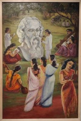 इंदिरा गांधी राष्ट्रीय कला केंद्र में टैगोर की स्थायी विरासत पर प्रकाश डालती एक प्रदर्शनी