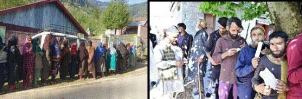 अनंतनाग-राजौरी संसदीय क्षेत्र ने इतिहास रचा, क्योंकि इस संसदीय क्षेत्र ने 51.35 प्रतिशत कुल मतदानके साथ पिछले 35 वर्षों में सबसे अधिक मतदान दर्ज किया