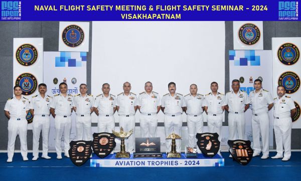 वार्षिक नौसेना उड़ान सुरक्षा बैठक और उड़ान सुरक्षा संगोष्ठी : 2024 का आयोजन किया गया 