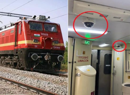 यात्रियों की सुरक्षा के लिए रेलवे का बड़ा फैसला : ट्रेनों में लगेंगे CCTV कैमरे, 74000 कोच, 15000 लोकोमोटिव होंगे रिनोवेट