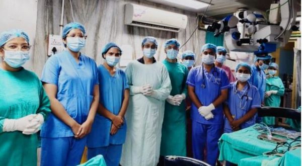 जन्म से दृष्टिहीन 6 वर्ष की बालिका अब देखेगी किसी और की आँखों से दुनिया