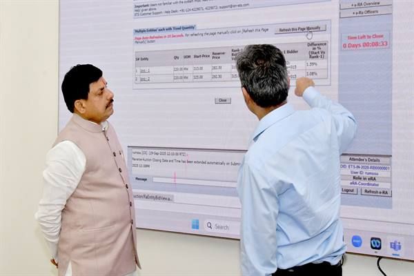 मुरैना &lsquo;सोलर-प्लस-स्टोरेज&rsquo; परियोजना ने ग्रीन ऊर्जा और स्टोरेज को दी नई दिशा: मुख्यमंत्री डॉ. यादव