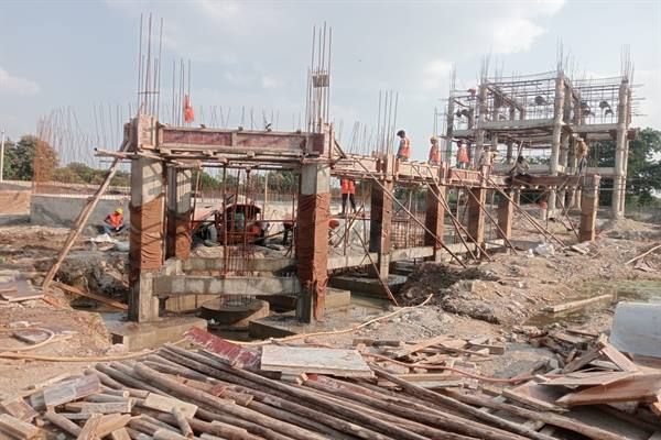 खातेगांव जल प्रदाय परियोजना का कार्य तेजी से जारी