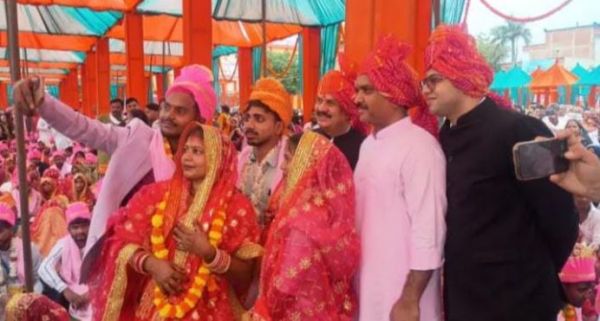 बदलापुर महोत्सव में 685 जोड़ों का सामूहिक विवाह, शिव प्रताप शुक्ल बोले&mdash;&ldquo;यह सहयोग और समानता का उत्सव है&rdquo;