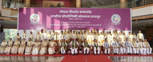  एनआईटी दीक्षांत समारोह.... जम्मू-कश्मीर के उपराज्यपाल सिन्हा और रक्षा वैज्ञानिक डॉ. रेड्डी  का मिला मार्गदर्शन