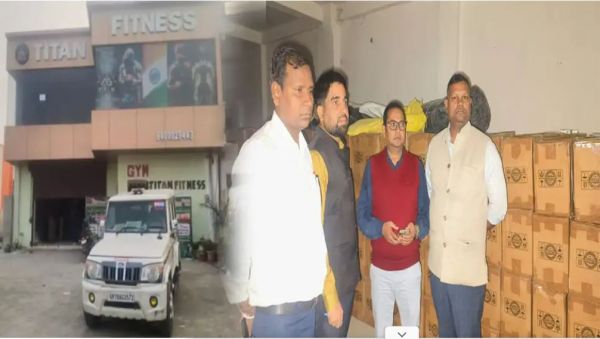 वाराणसी में जिम के तहखाने से 2 करोड़ का कफ सिरप बरामद - लखनऊ नारकोटिक्स और पुलिस की संयुक्त रेड