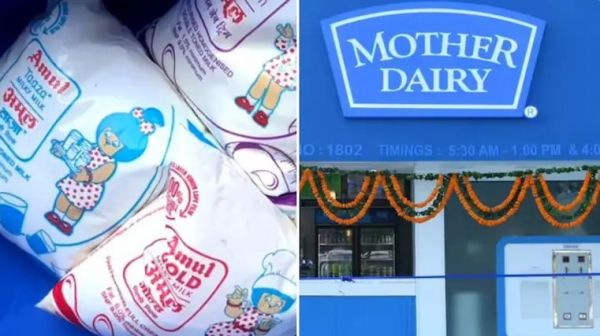 अमूल के बाद मदर डेयरी ने भी बढ़ाए दूध के दाम