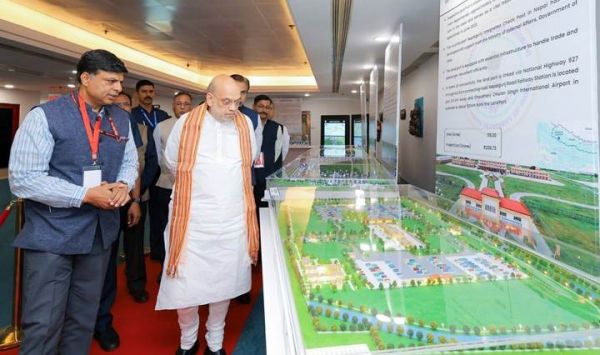  नई दिल्ली में केन्द्रीय गृह मंत्री शाह ने किया लैंड पोर्ट मैनेजमेंट सिस्टम का उद्घाटन