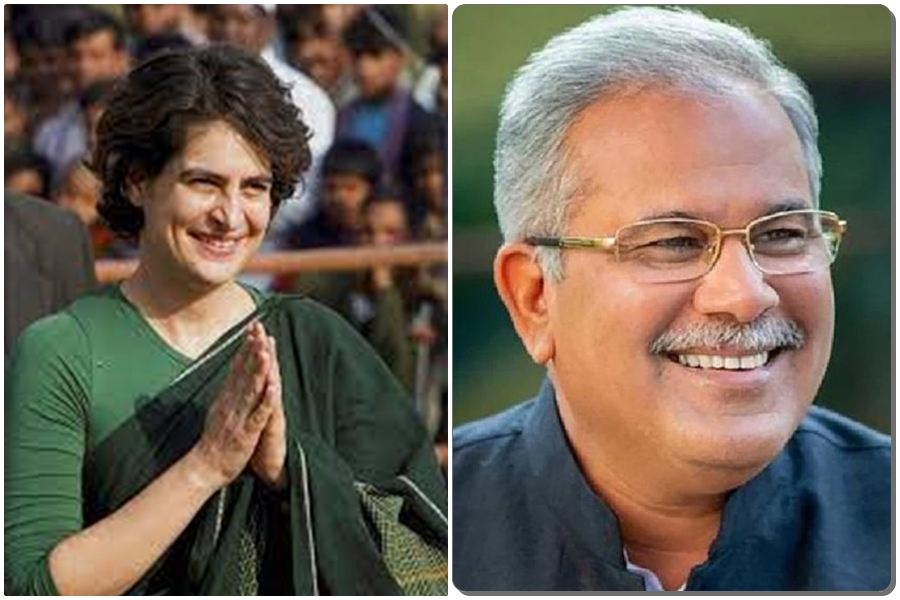  बस्तर में हो रहे मातृशक्ति सम्मेलन में शामिल होंगी प्रियंका, सीएम भूपेश ने दिया न्योता