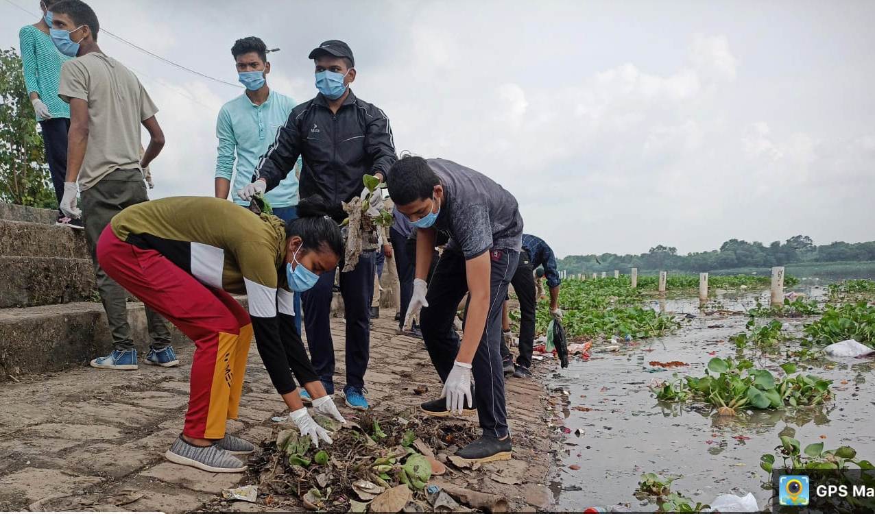 पुनीत सागर अभियान राजधानी रायपुर में...  एनसीसी ने राज्य के 35 तालाबों को किया है प्लास्टिक कचरे से मुक्त