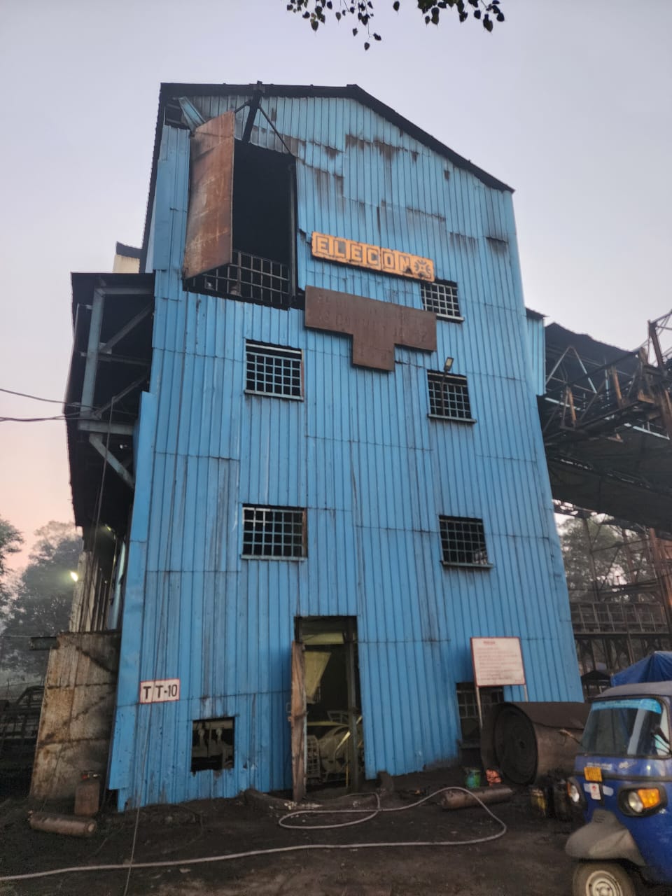  जनरेशन कंपनी के कोल हेंडलिंग बेल्ट में लगी आग, उत्पादन प्रभावित किये बिना किया गया दुरुस्त