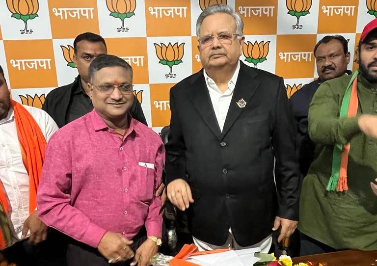छत्तीसगढ़ मैथिल ब्राह्मण सभा ने की डा. रमन सिंह से मुलाकात