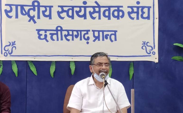 डॉ. पुर्णेन्दु सक्सेना दूसरी बार RSS के प्रांत संघचालक बने