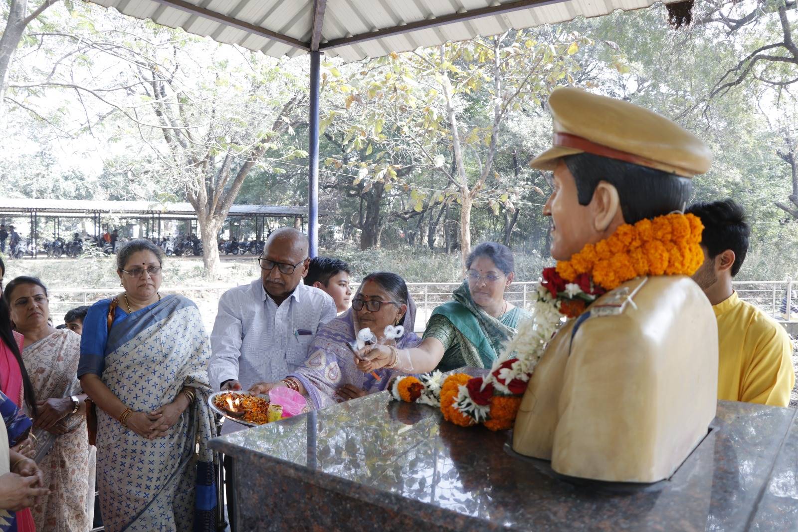 साइंस कालेज में मना शहीद नमन समारोह... शहीद युगल किशोर एवं राजीव पांडेय को किया गया याद