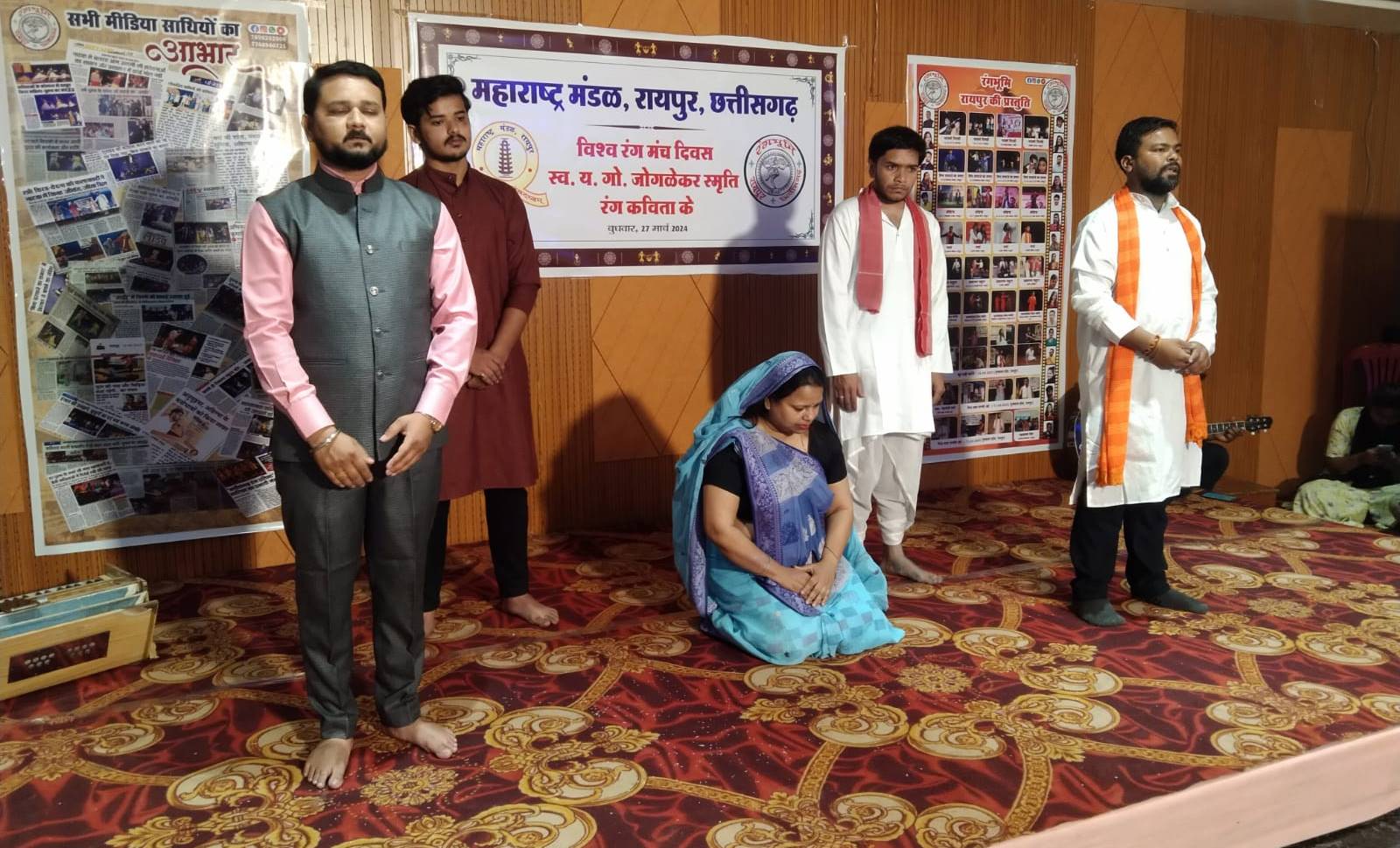 मैं नीर भरी दुख की बदली! ने बटोरी खूब तालिया.. कान्हा की पुकार ने सभी को रूलाया