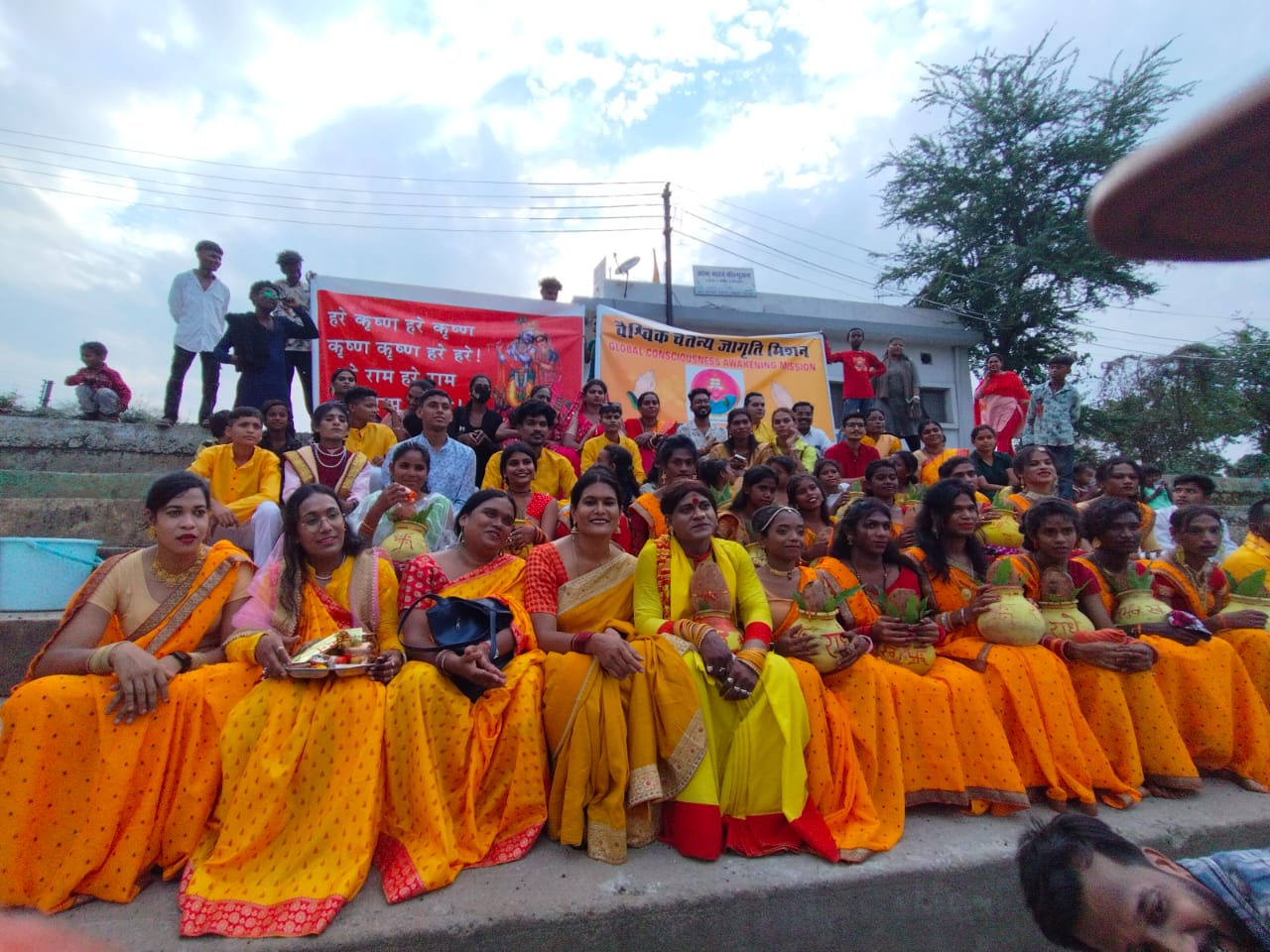 गरिमा गृह में राधा-कृष्ण मंदिर स्थापित, प्राण प्रतिष्ठा 19 को 