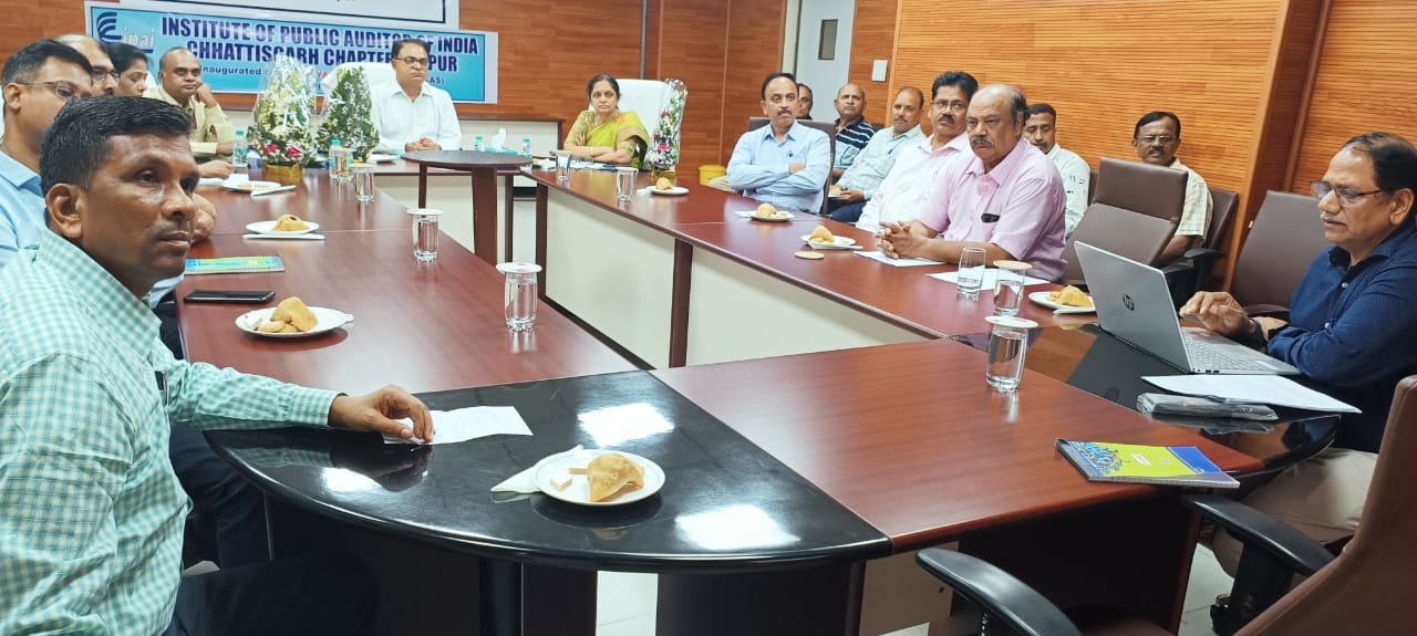 इंस्&zwj;टीट्यूट ऑफ पब्लिक आडिटर ऑफ इंडिया छत्&zwj;तीसगढ़ चेप्&zwj;टर का शुभारंभ