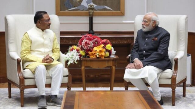 छत्तीसगढ़ को मिल सकते है दो राज्&zwj;य कैबिनेट मंत्री : आज पीएम मोदी और अमित शाह से मुलाकात करेंगे मुख्यमंत्री विष्णुदेव साय