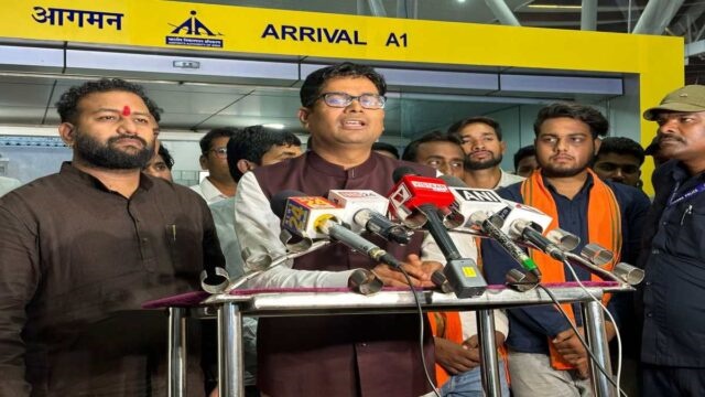 दिल्ली दौरे से लौटे वित्त मंत्री ओपी चौधरी ने बजट को लेकर कहा : छत्तीसगढ़ को मिल सकती है बड़ी सौगातें