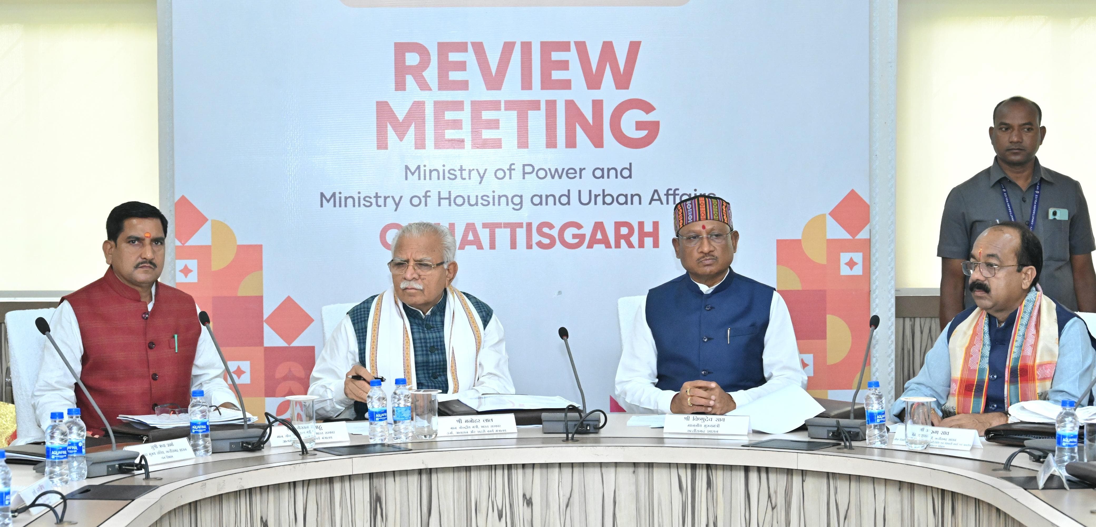  राज्य और केन्द्र सरकार के बेहतर समन्वय से छत्तीसगढ़ का होगा तेजी से विकास : मनोहर लाल 