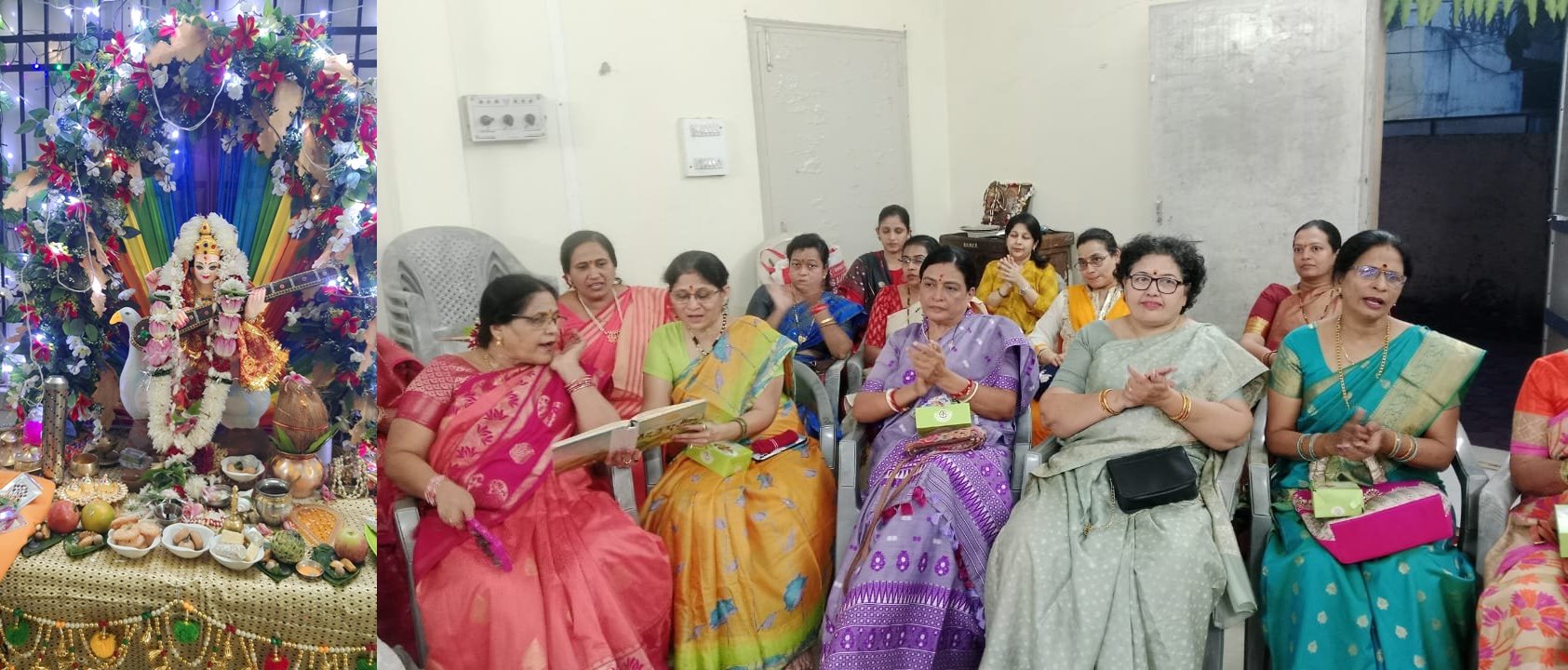  भगिनी मंडल मना रहा मां शारदा उत्सव... तीन दिन तक होंगे विविध आयोजन