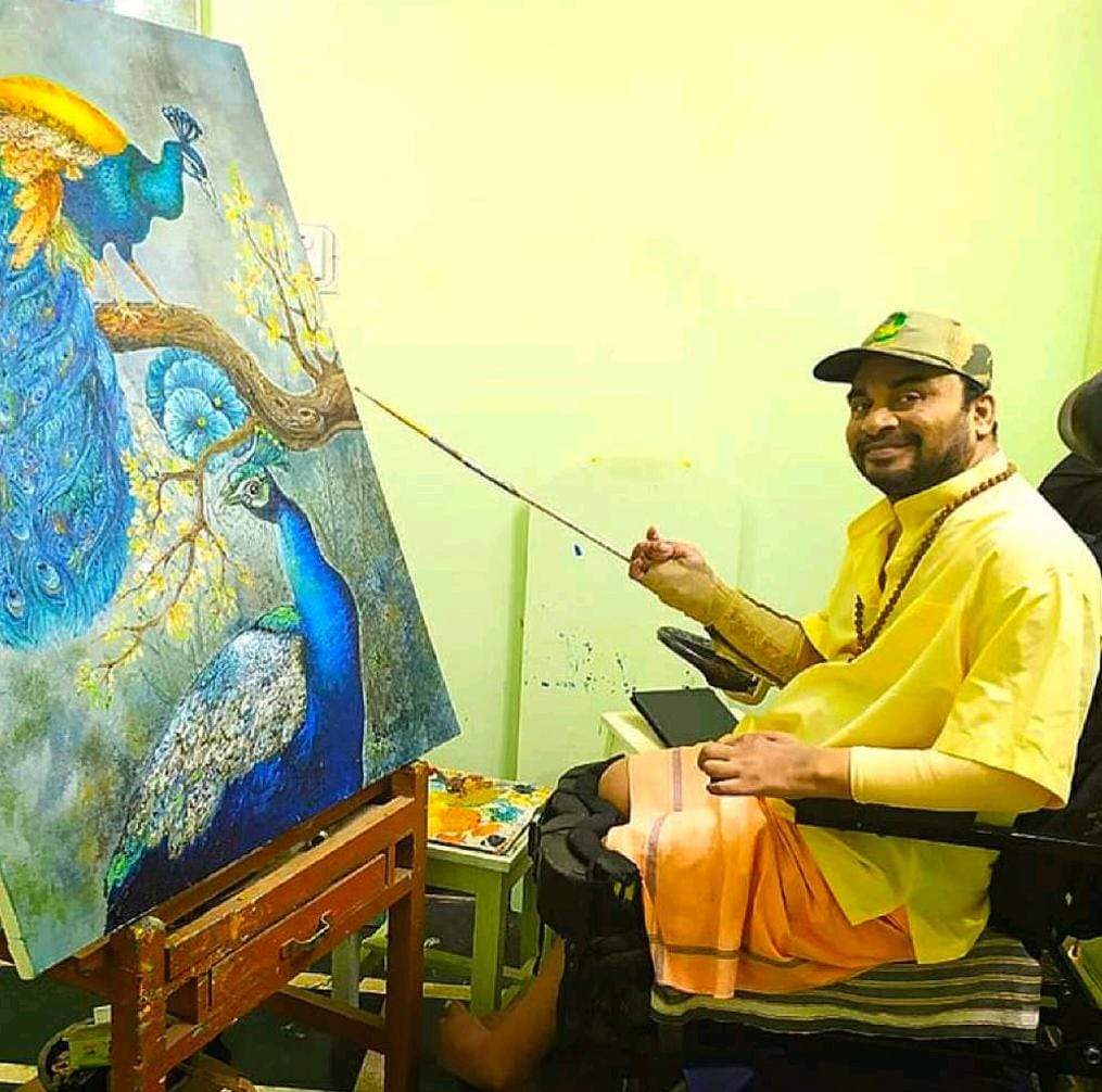 मुख्यमंत्री विष्णुदेव साय ने हेलन केलर अवार्ड से सम्मानित कलाकार बसंत साहू को दी बधाई