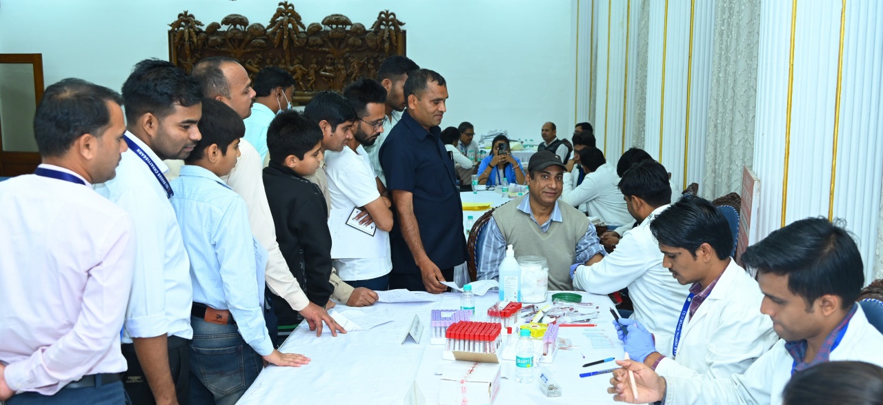 राजभवन में दो दिवसीय स्वास्थ्य शिविर का समापन : 237 व्यक्तियों ने कराया स्वास्थ्य परीक्षण