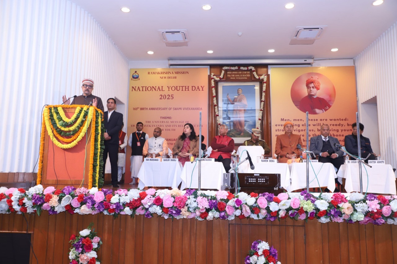 आज के छात्र ही कल के नागरिक, स्वामी विवेकानंद के विचारों से प्रेरित हों युवा : रमेन डेका