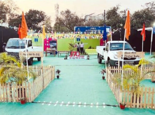 राडा ऑटो एक्सपो में मचाई धूम : जयका ऑटोमोबाइल्स के कमर्शियल व्हीकल स्टॉल ने 