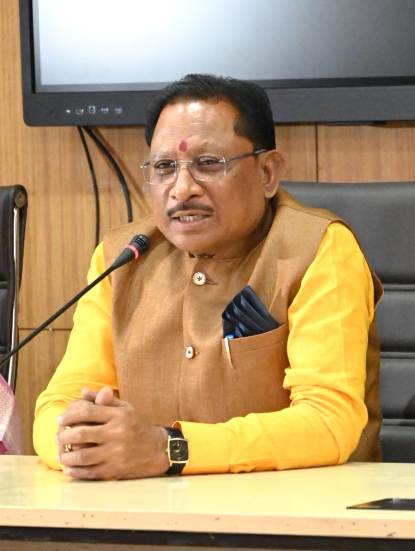 हमारी नीति स्पष्ट है-बोली का जवाब बोली से और गोली का जवाब गोली से : मुख्यमंत्री विष्णु देव साय