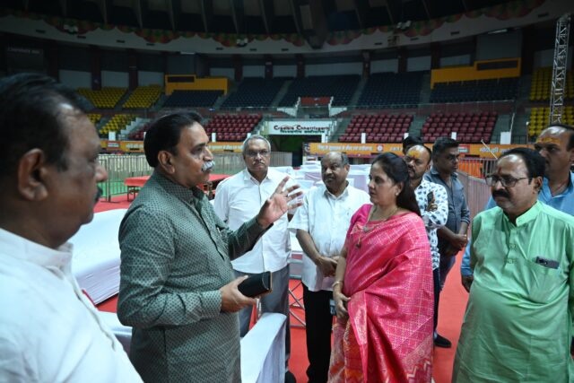नवनिर्वाचित महापौर मीनल चौबे एवं नवनिर्वाचित 70 वार्ड पार्षदों का शपथ ग्रहण समारोह कल
