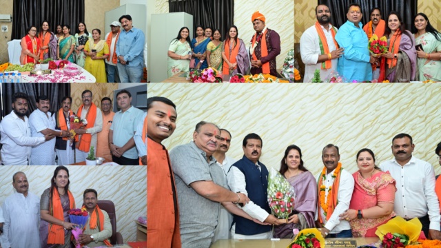 श्रीगणेश की पूजा-अर्चना कर रायपुर निगम के नवनियुक्त 9 एमआईसी सदस्यों ने पदभार ग्रहण किया