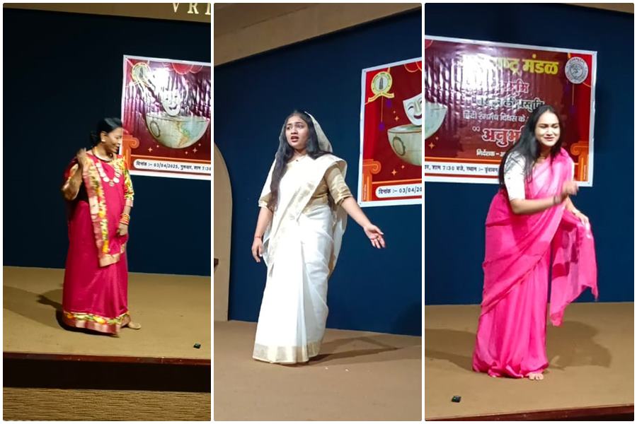 भाव-भंगिमा, गीत और संवाद का अद्भुत समागम देख अभिभूत हुए दर्शक