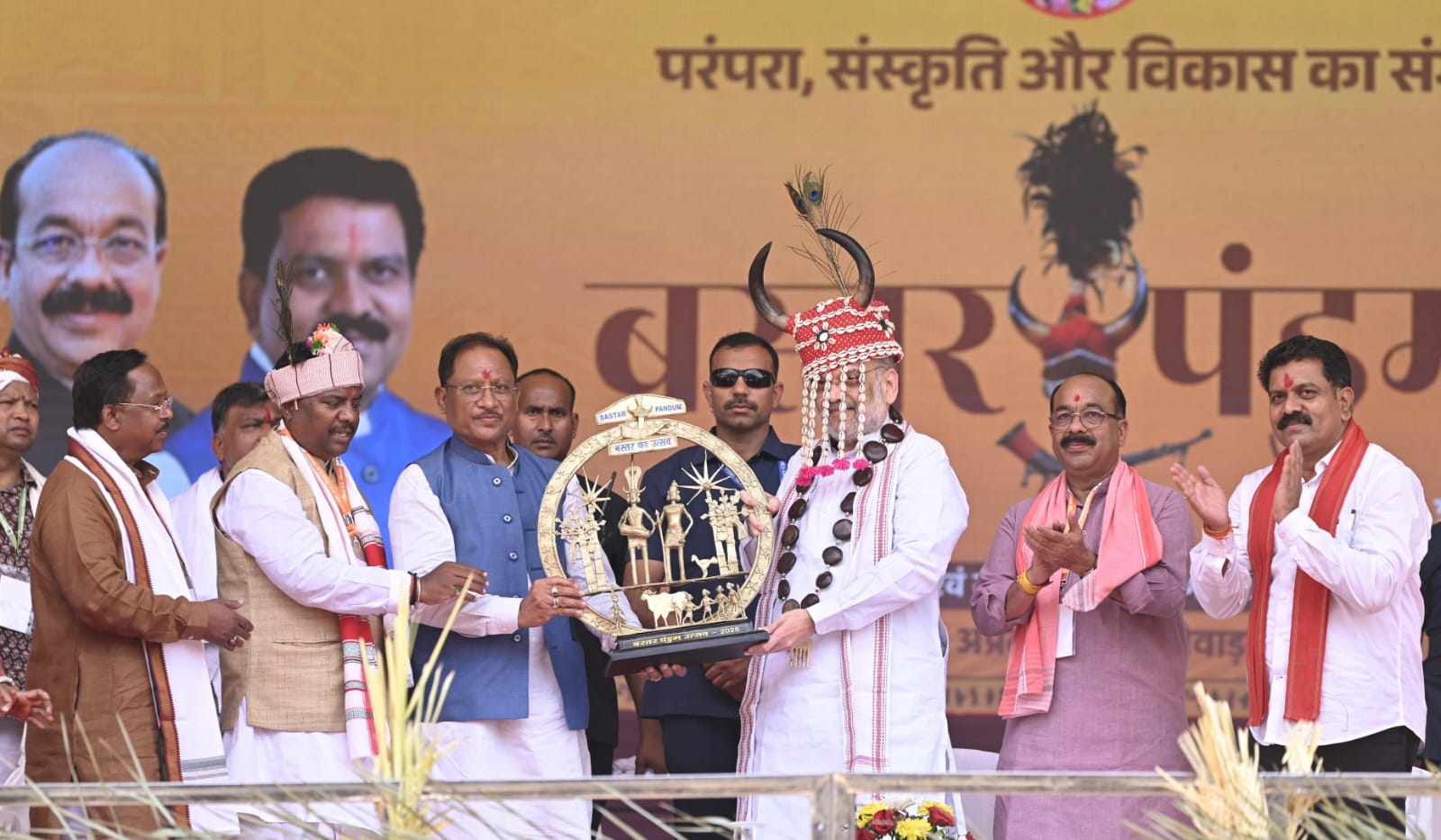 बस्तर अब बंदूक नहीं, विकास की आवाज से जाना जायेगाः केंद्रीय गृहमंत्री शाह