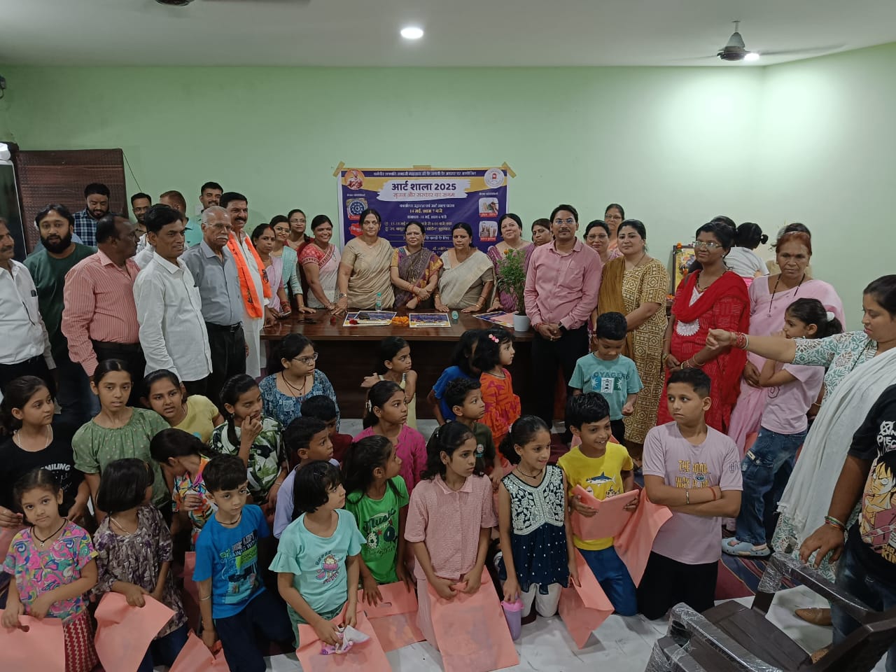 छत्रपति संभाजी महाराज के जयंती पर मराठा समाज ने किया आर्टशाला शिविर का शुभारंभ