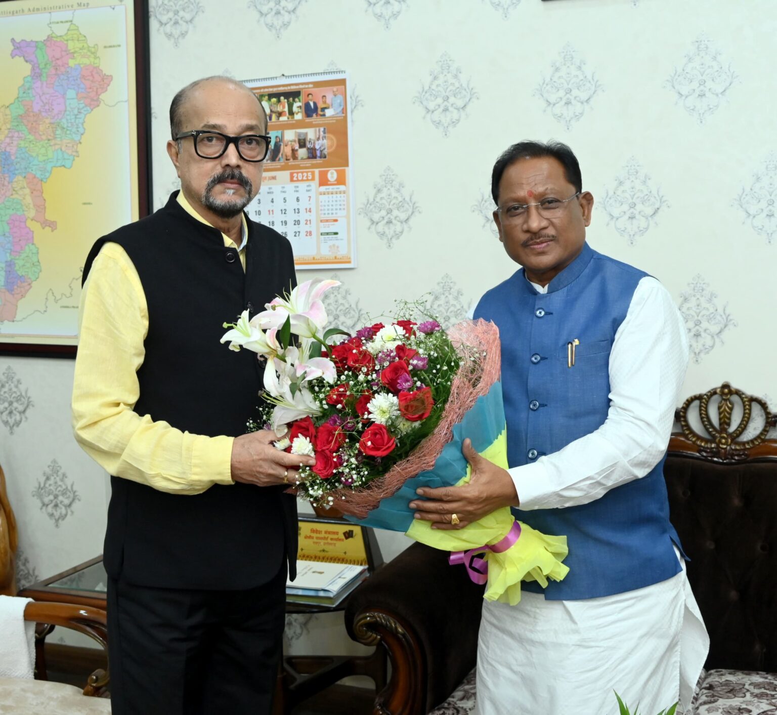 CM विष्णुदेव ने राज्यपाल से की भेंट, मंत्रिमंडल विस्तार की अटकलें तेज़