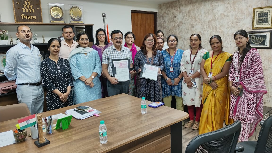चैतन्य संस्था और बिहान के मध्य  सहयोग समझौता.. जागरूकता बढ़ाने का होगा प्रयास