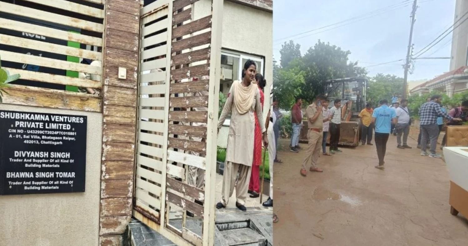  हिस्ट्रीशीटर रोहित तोमर के ऑफिस पर चला बुलडोजर