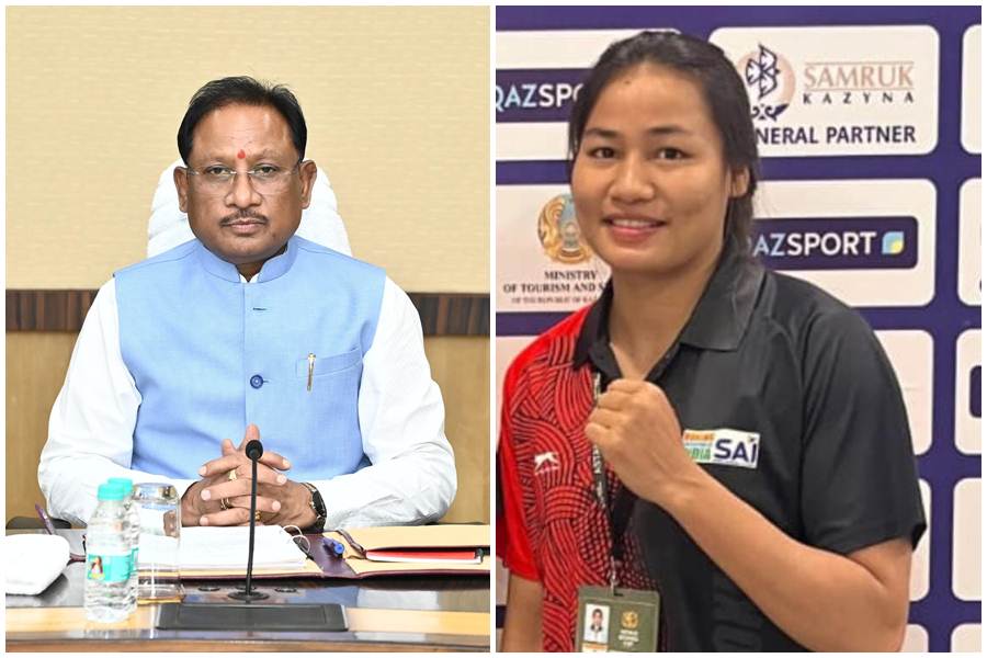  मुख्यमंत्री साय ने महिला बॉक्सर सना माचू को दी शुभकामनाएँ