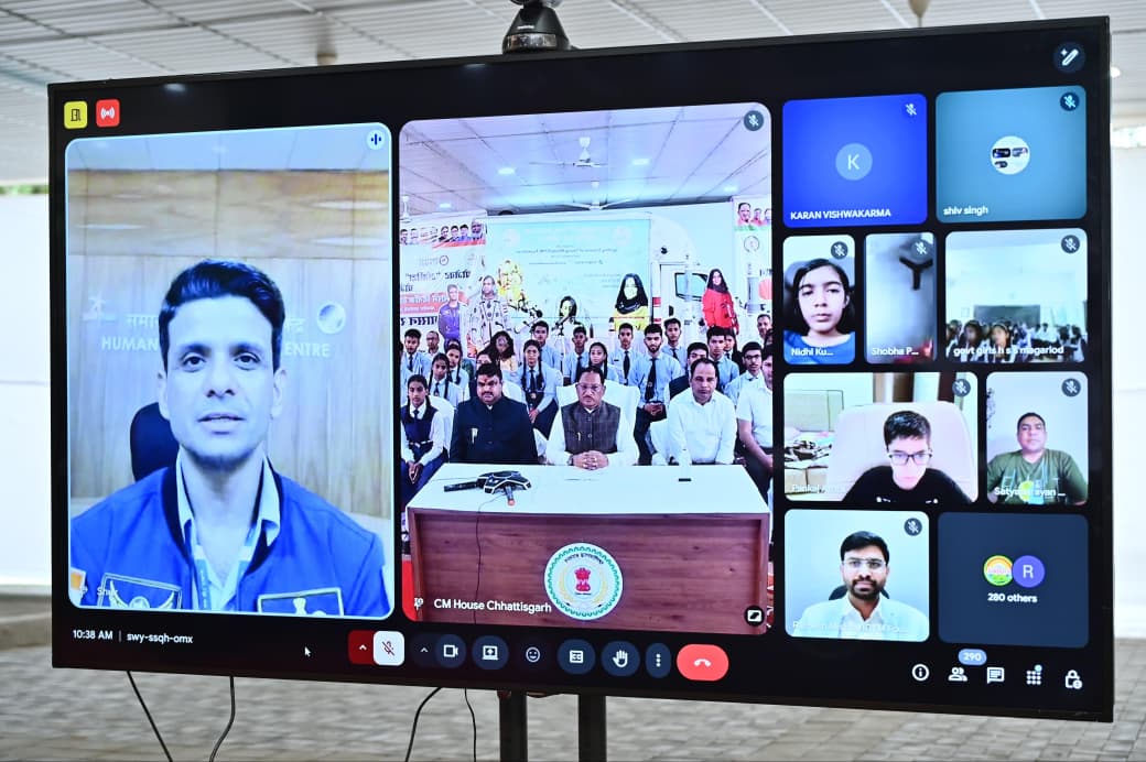 ग्रुप कैप्टन शुभांशु शुक्ला की उपलब्धि देश के युवाओं के लिए प्रेरणादायी: मुख्यमंत्री साय