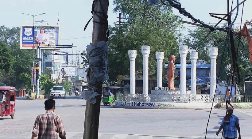 कालीबाड़ी चौक से हटेगी इंदिरा की प्रतिमा, चौक को सिग्नल फ्री करने की कवायद&hellip;
